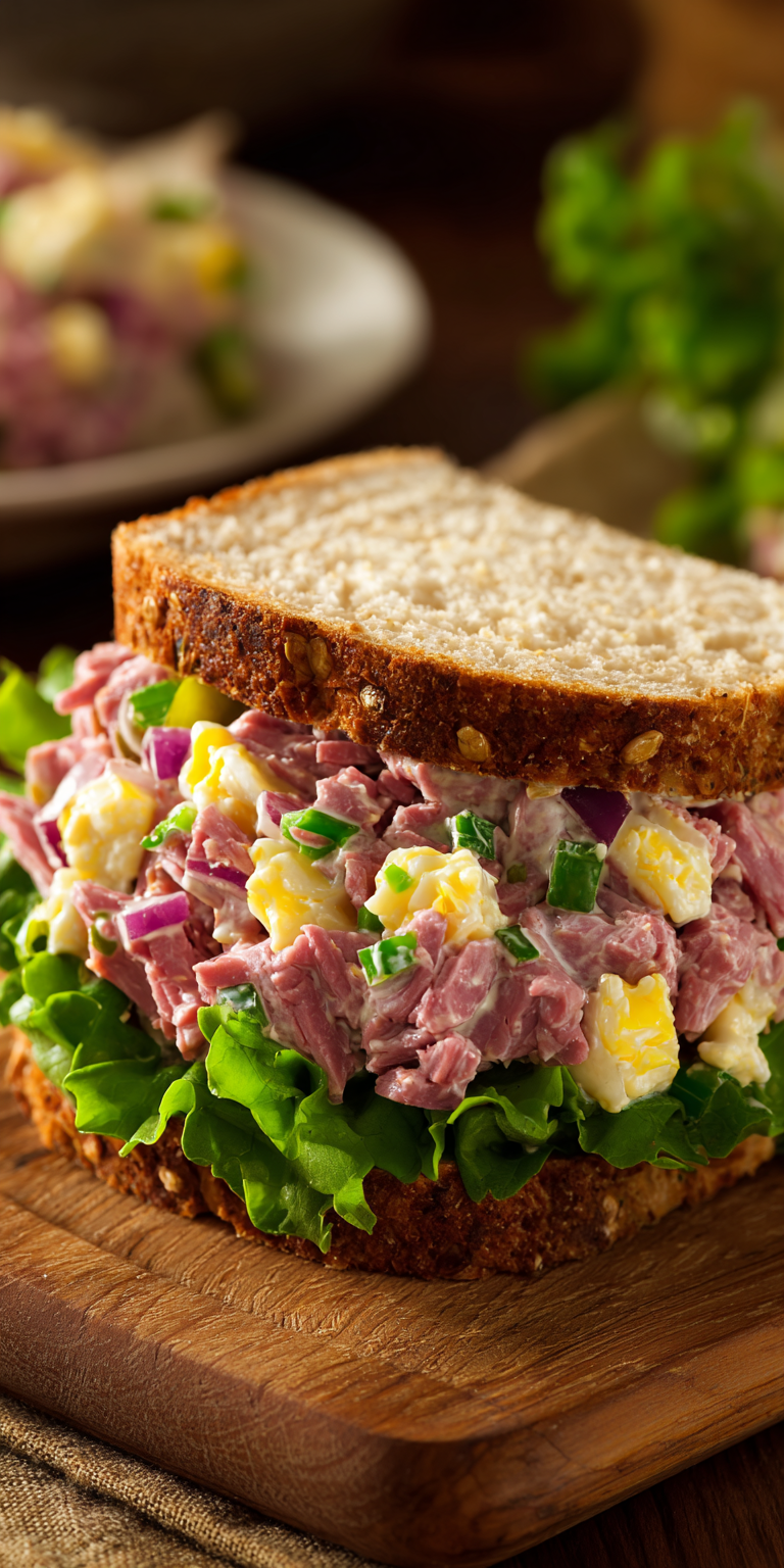Corned Beef Salad Sandwich Spread Recipe