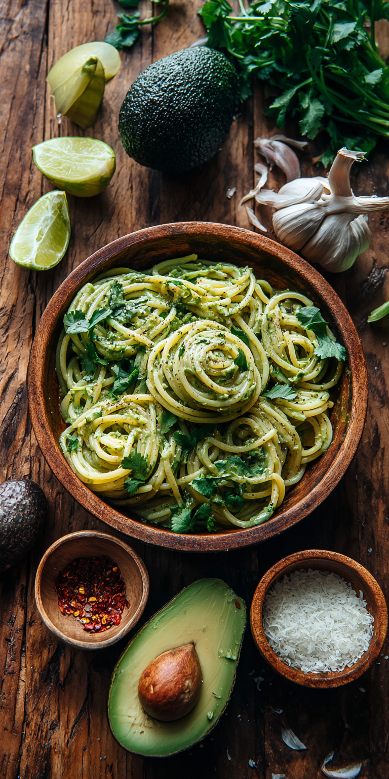 Creamy Avocado Lime Easy Pasta Salad Recipe