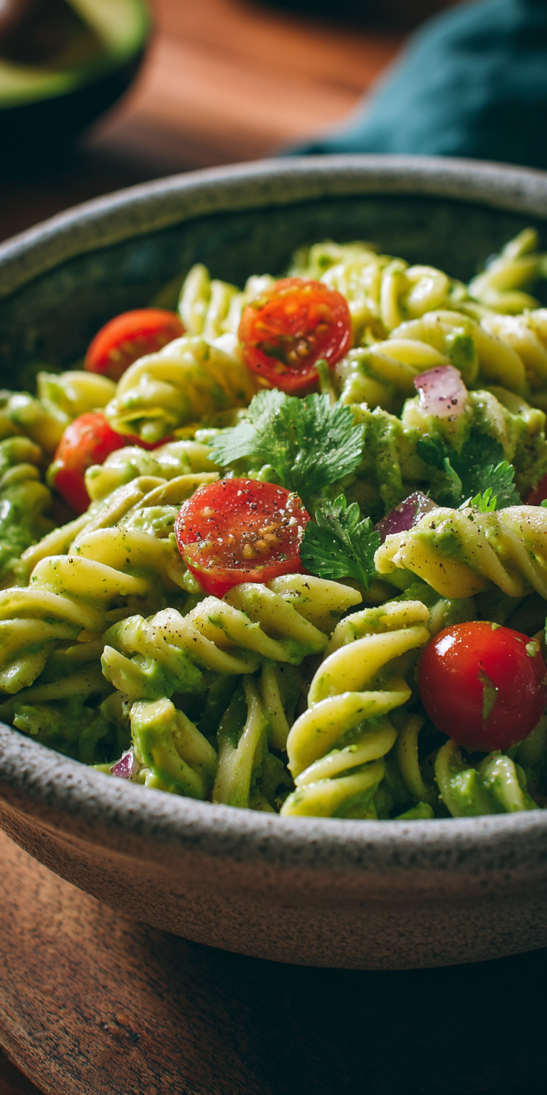 Creamy Avocado Lime Pasta Recipe