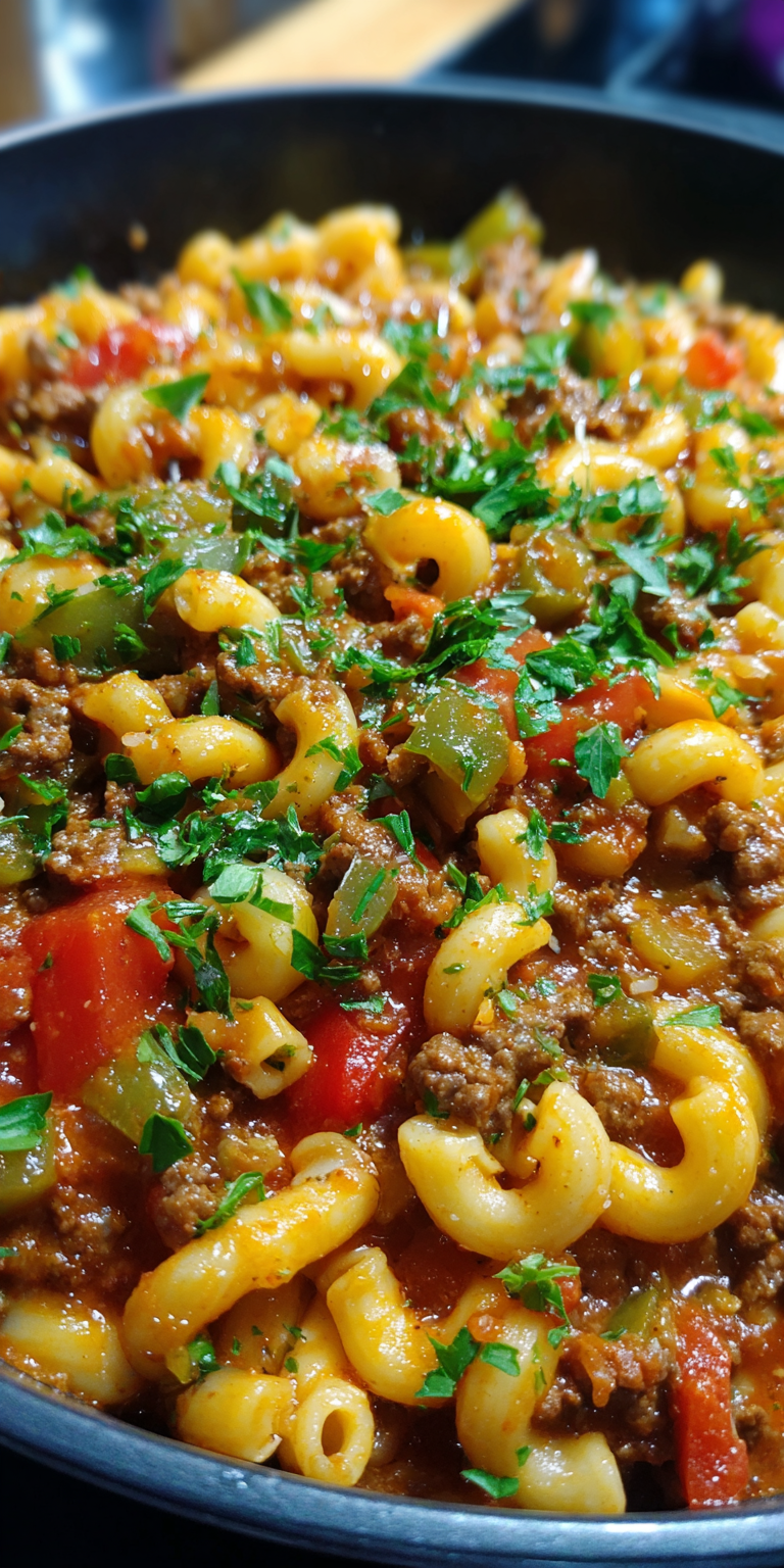 Easy Venison Goulash Pasta Recipe