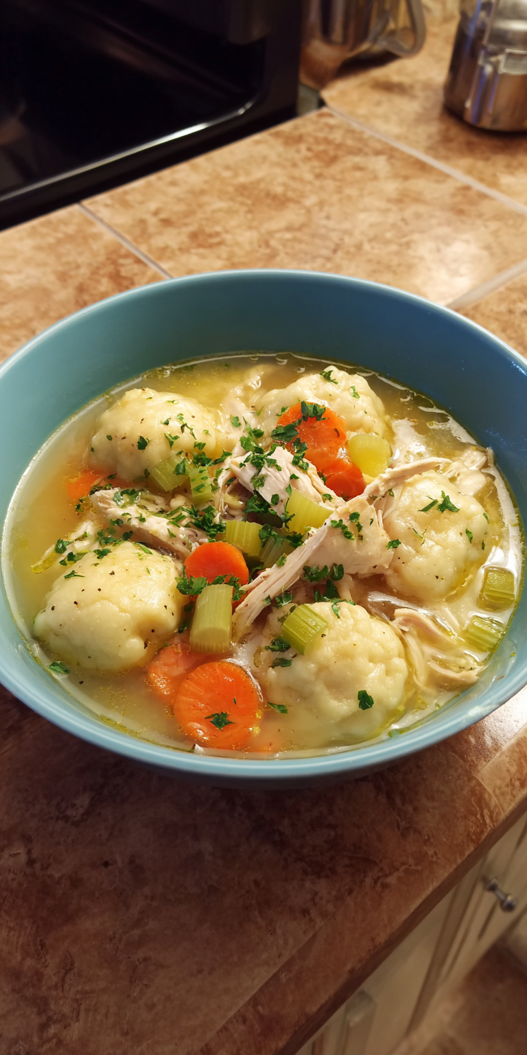 Grandmas Secret Chicken And Dumplings Recipe