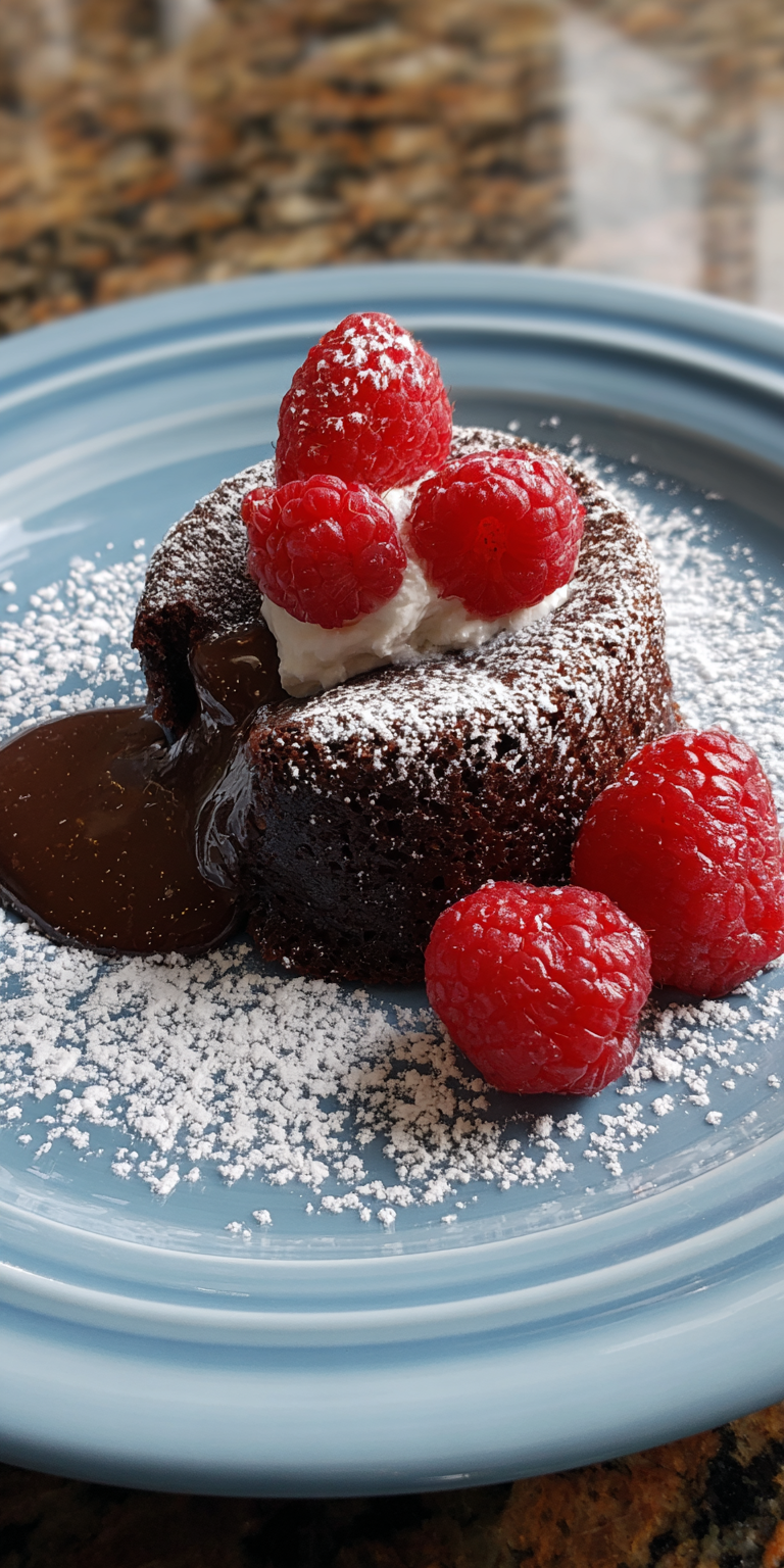 Keto Chocolate Lava Cake Recipe