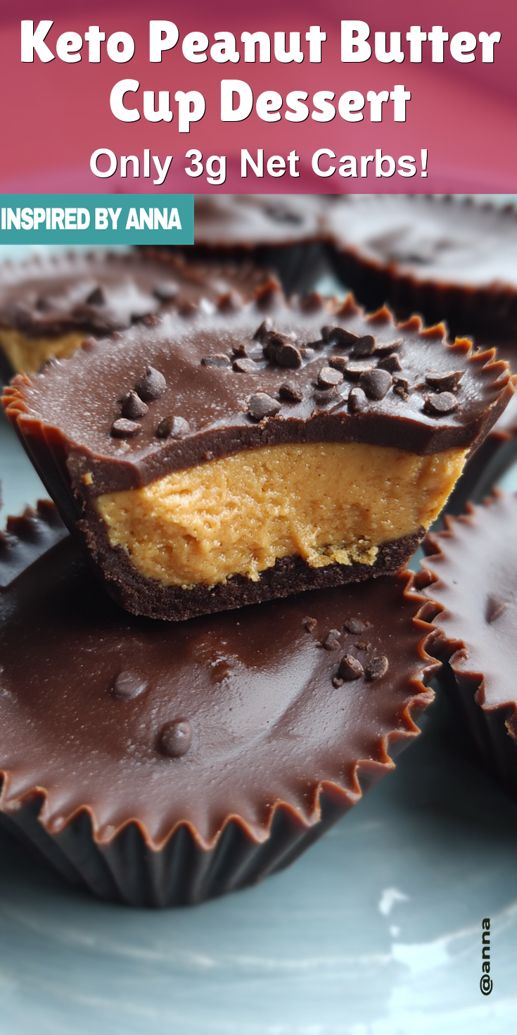Keto Peanut Butter Cup Dessert served warm with cozy spices