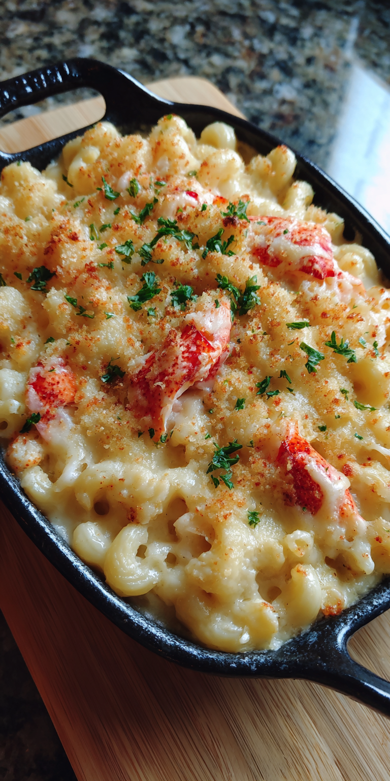 Lobster Mac and Cheese Creamy Pasta Recipe