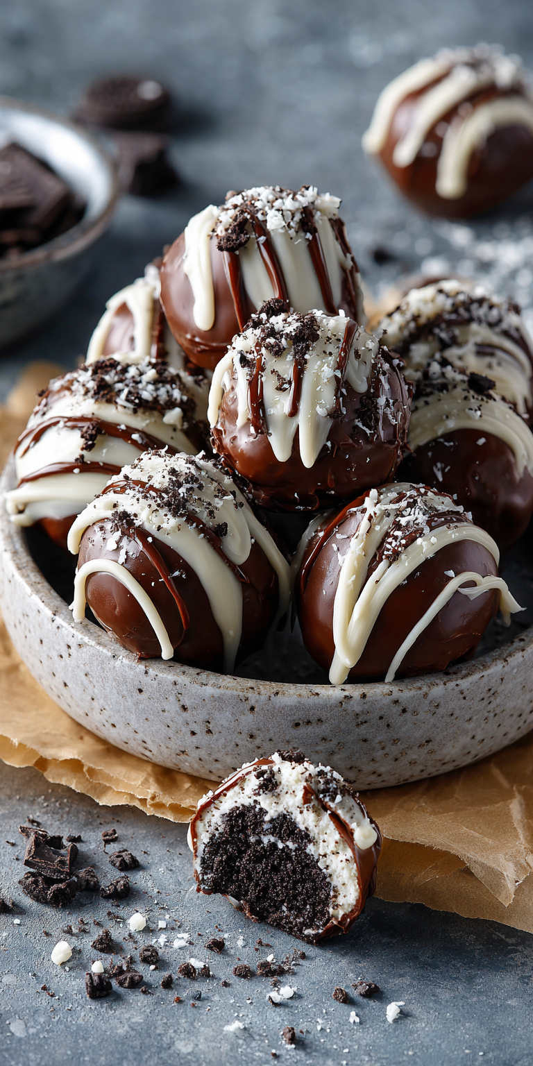 Oreo Truffles No Bake Dessert Recipe