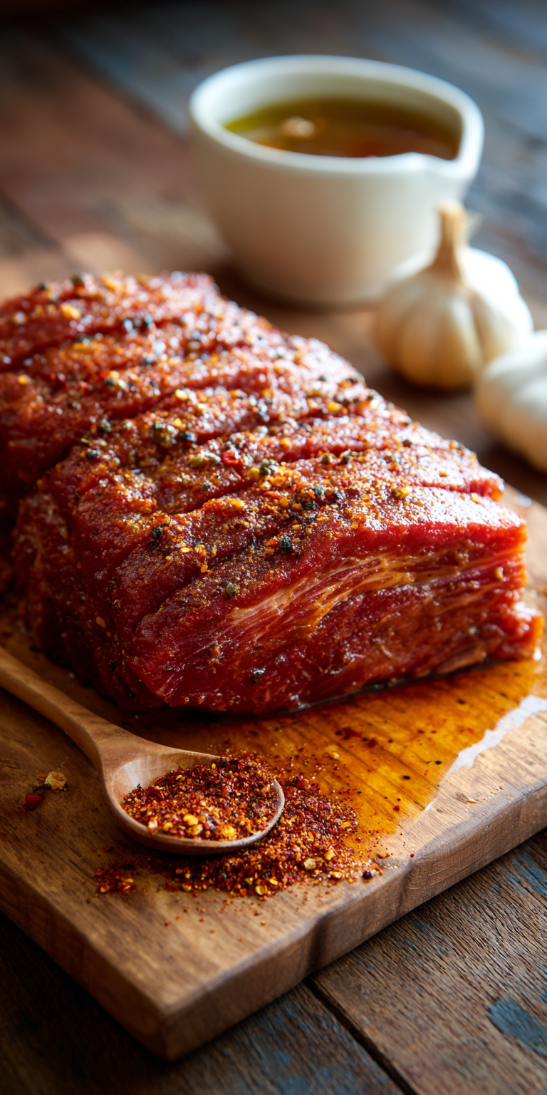 Spicy Corned Beef Brisket Roast Recipe