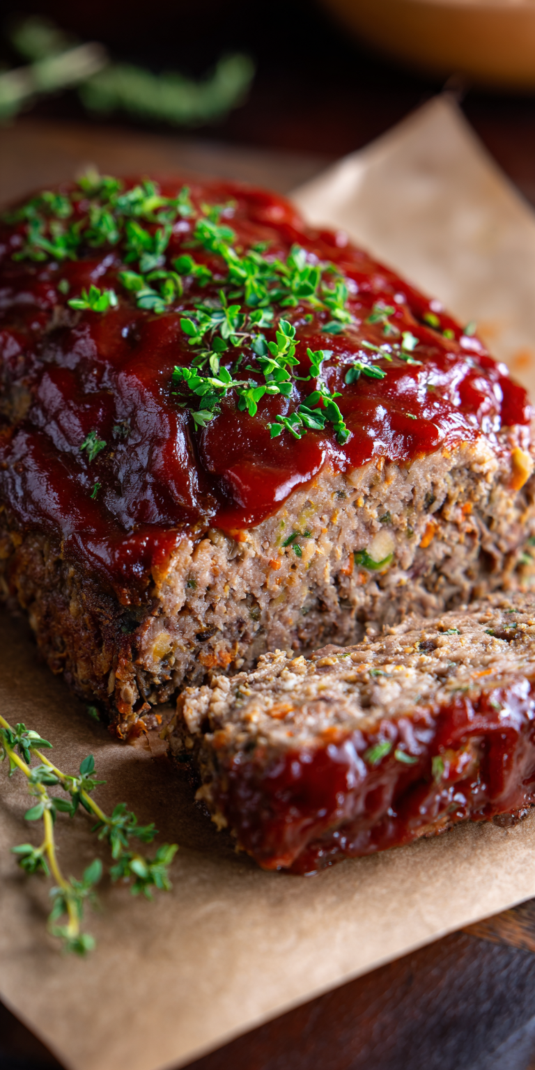 Venison Meatloaf with Glaze Recipe
