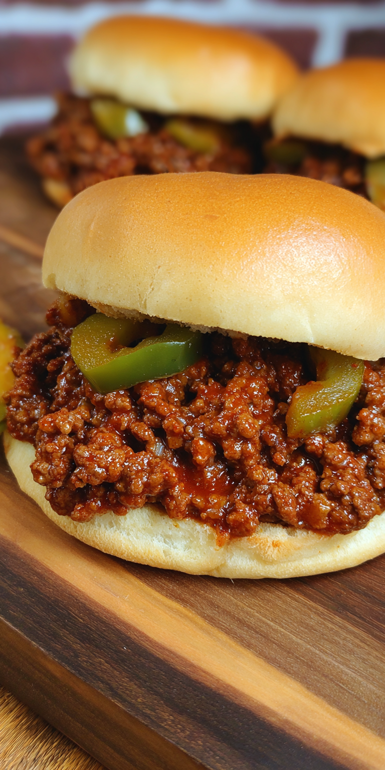 Venison Sloppy Joes Sandwich Recipe
