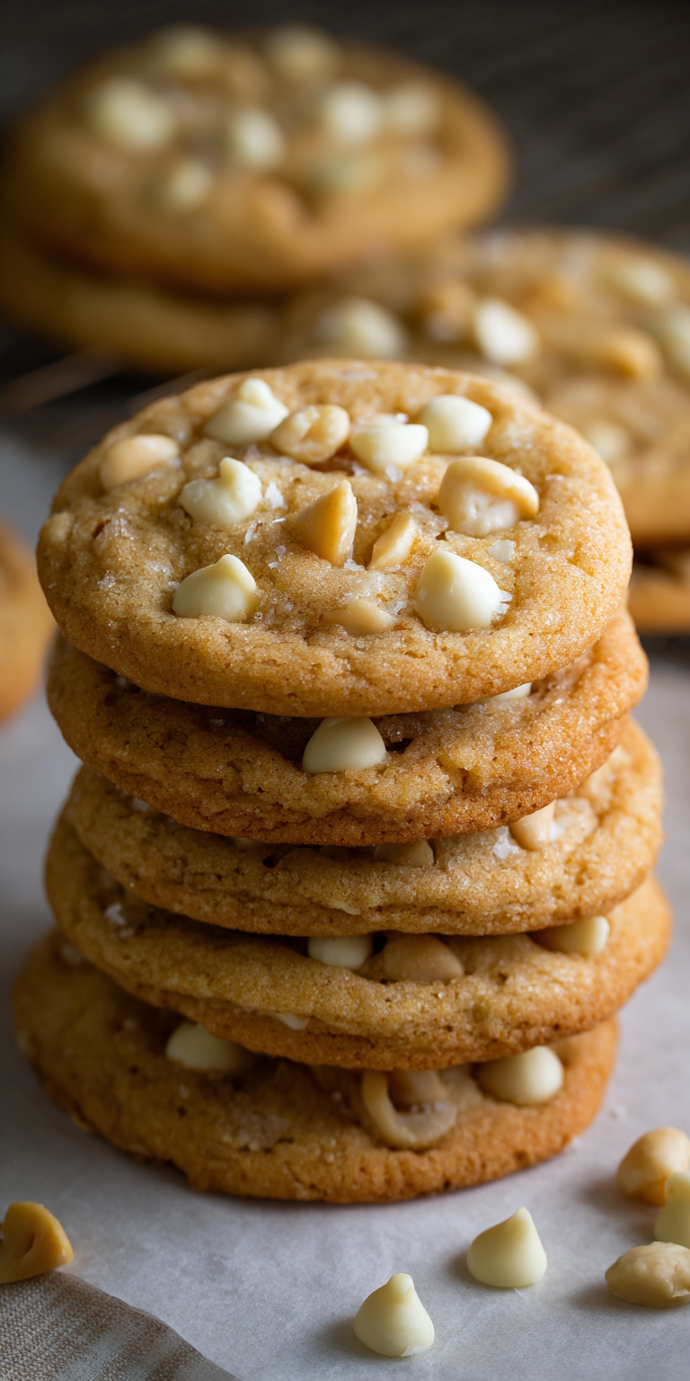 White Chocolate Macadamia Nut Cookies Recipe