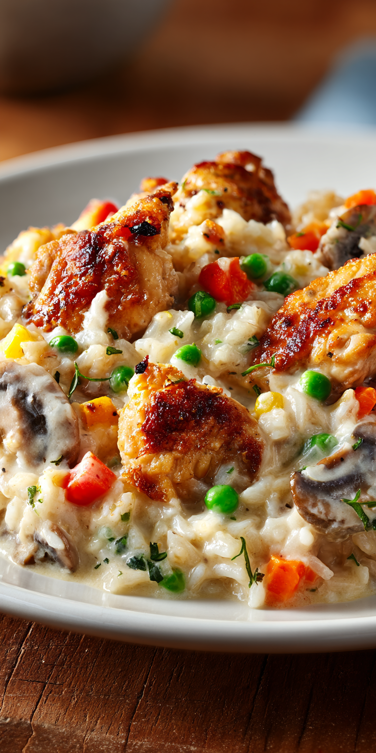 Chicken and Rice Casserole Recipe