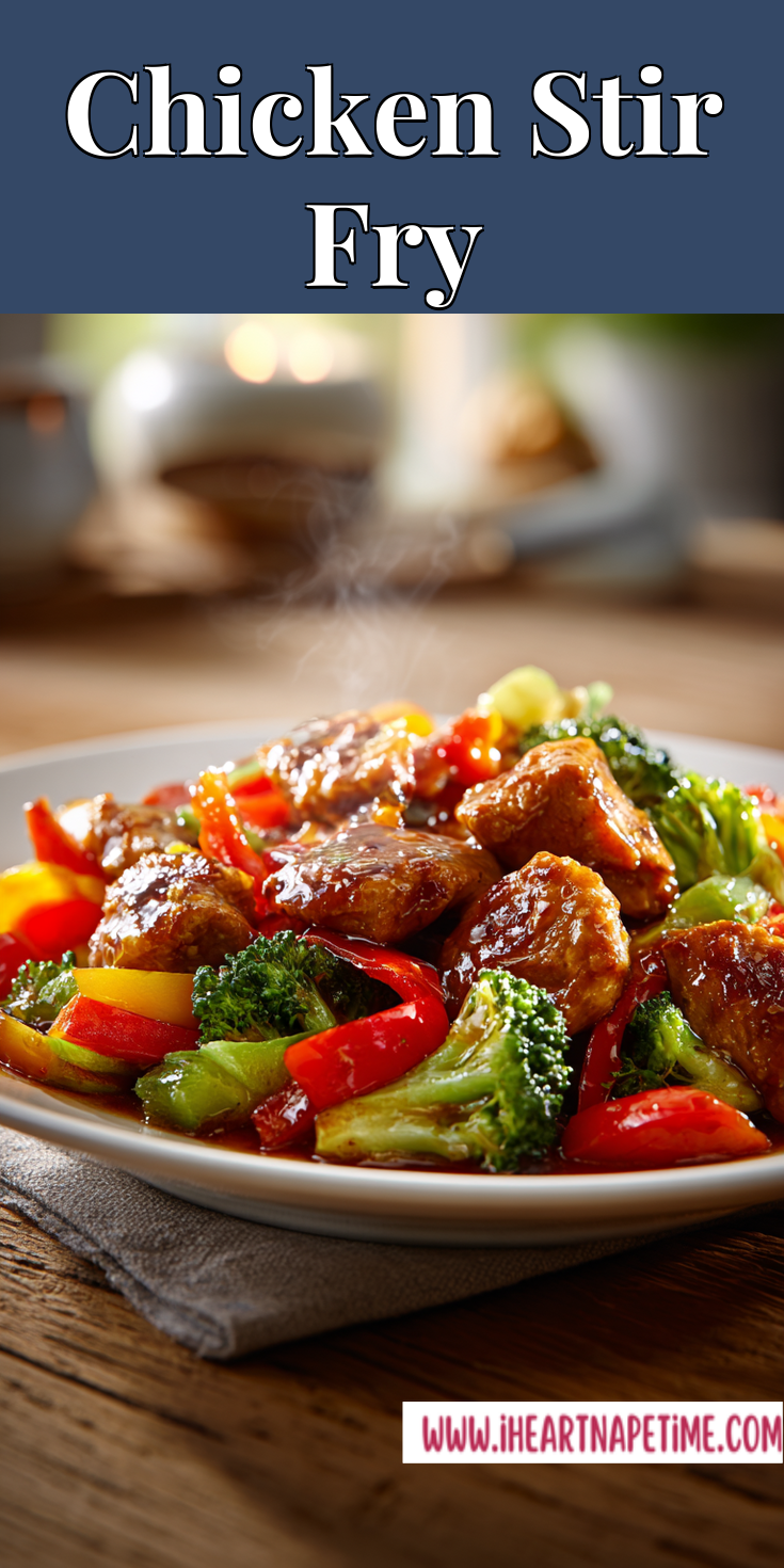 Chicken Stir Fry served warm with cozy spices