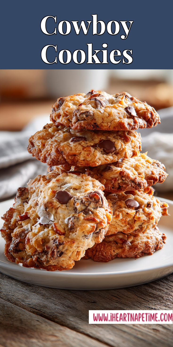 Cowboy Cookies served warm with cozy spices
