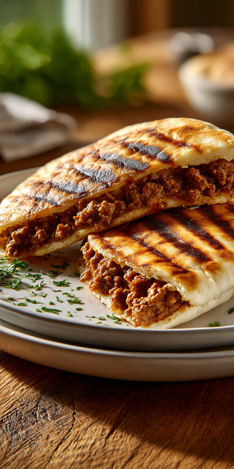 Grilled Lamb Pita Arayes Recipe