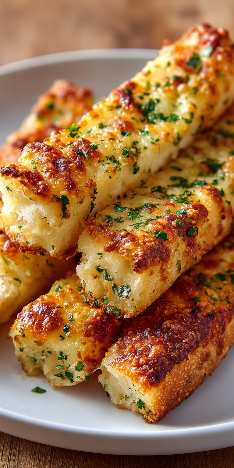 Keto Garlic Breadsticks Recipe