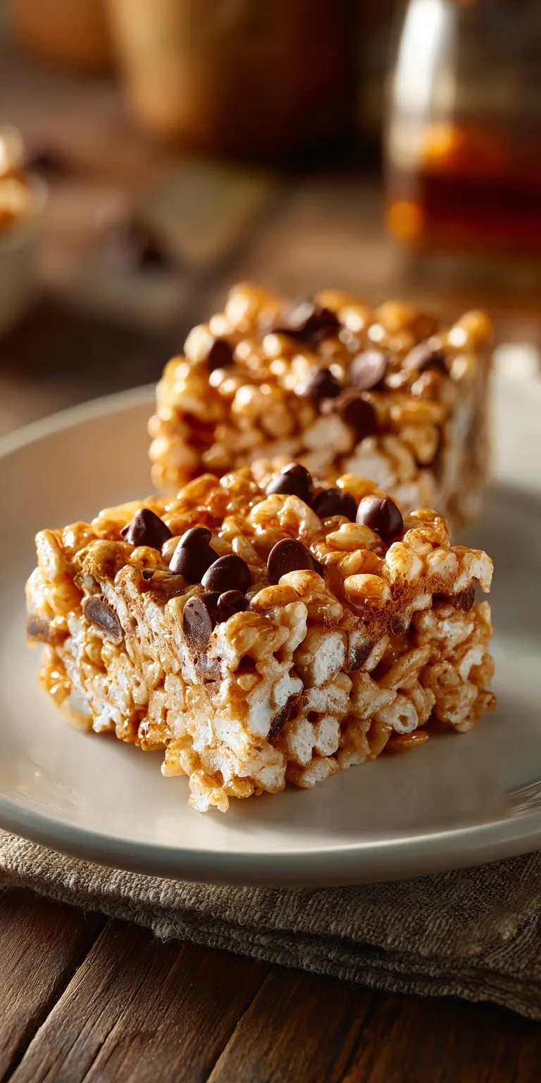 Marshmallow Bars served warm with cozy spices
