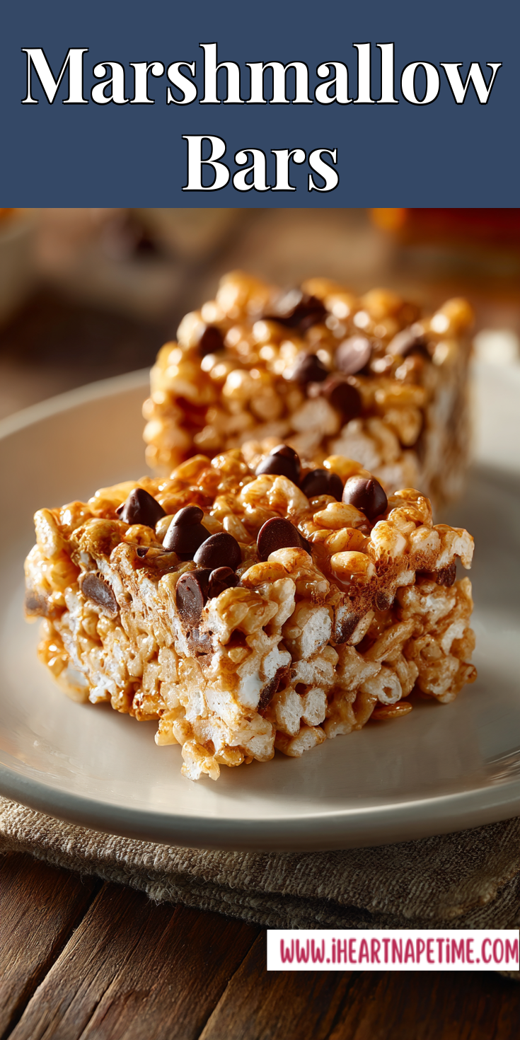 Marshmallow Bars served warm with cozy spices