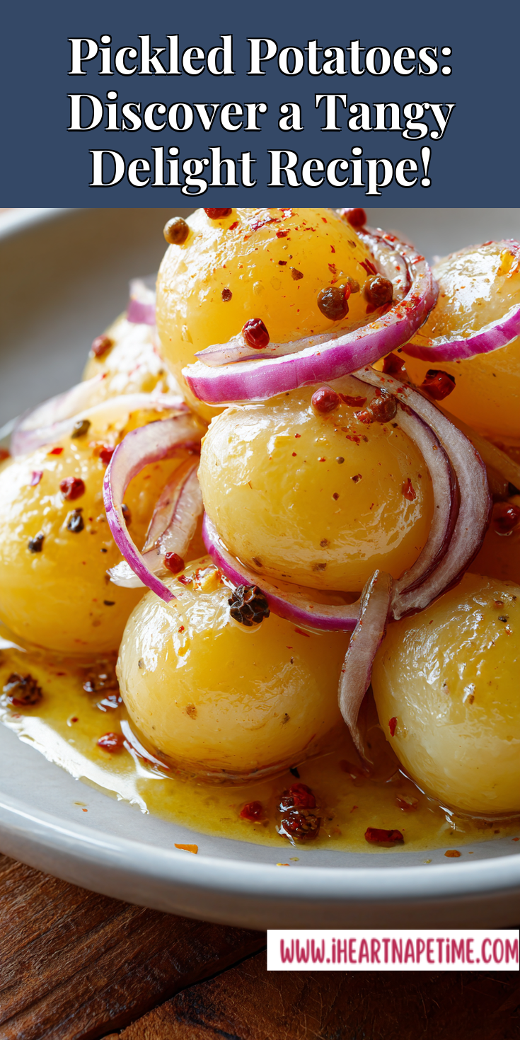 Pickled Potatoes: Discover a Tangy Delight Recipe! served warm with cozy spices
