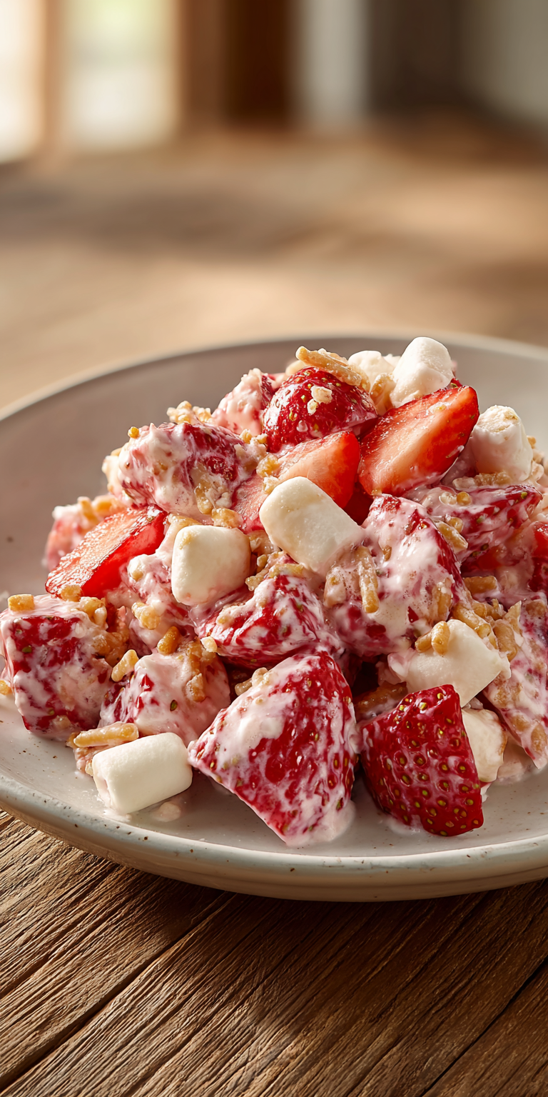 Strawberry Crackle Salad Recipe