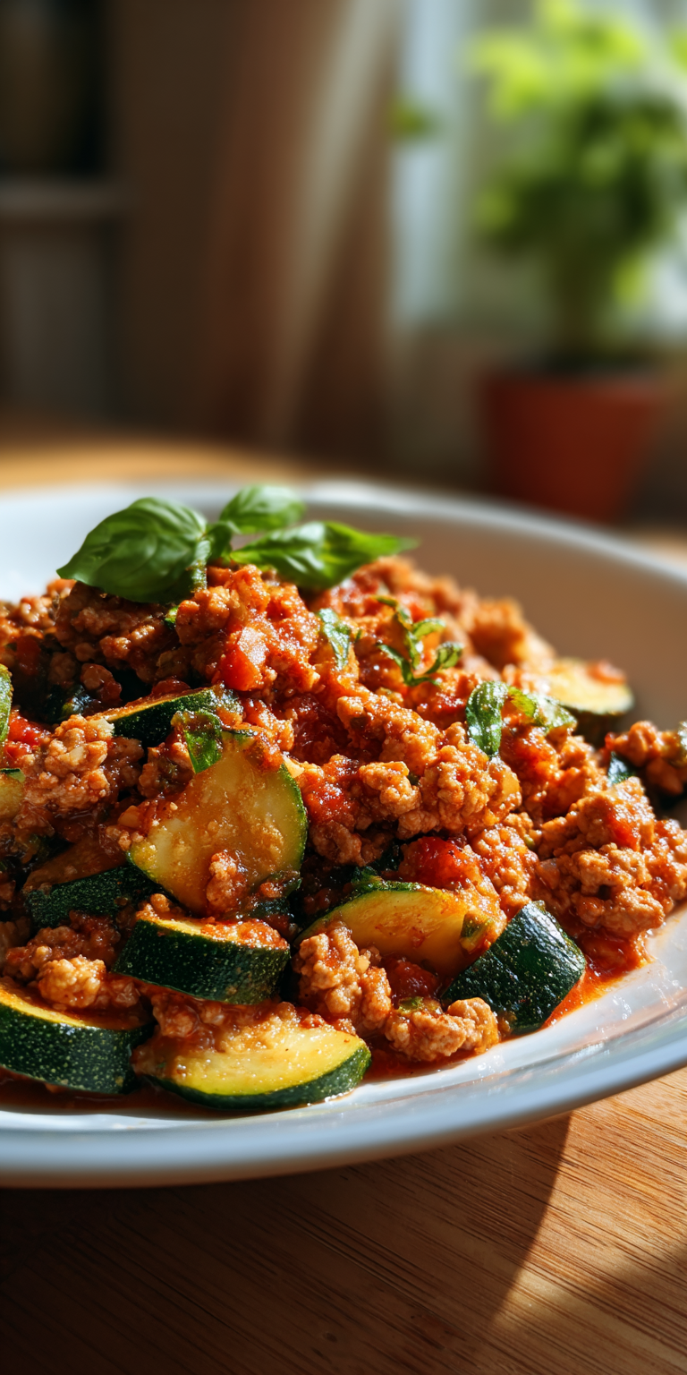 Turkey Zucchini Skillet Recipe